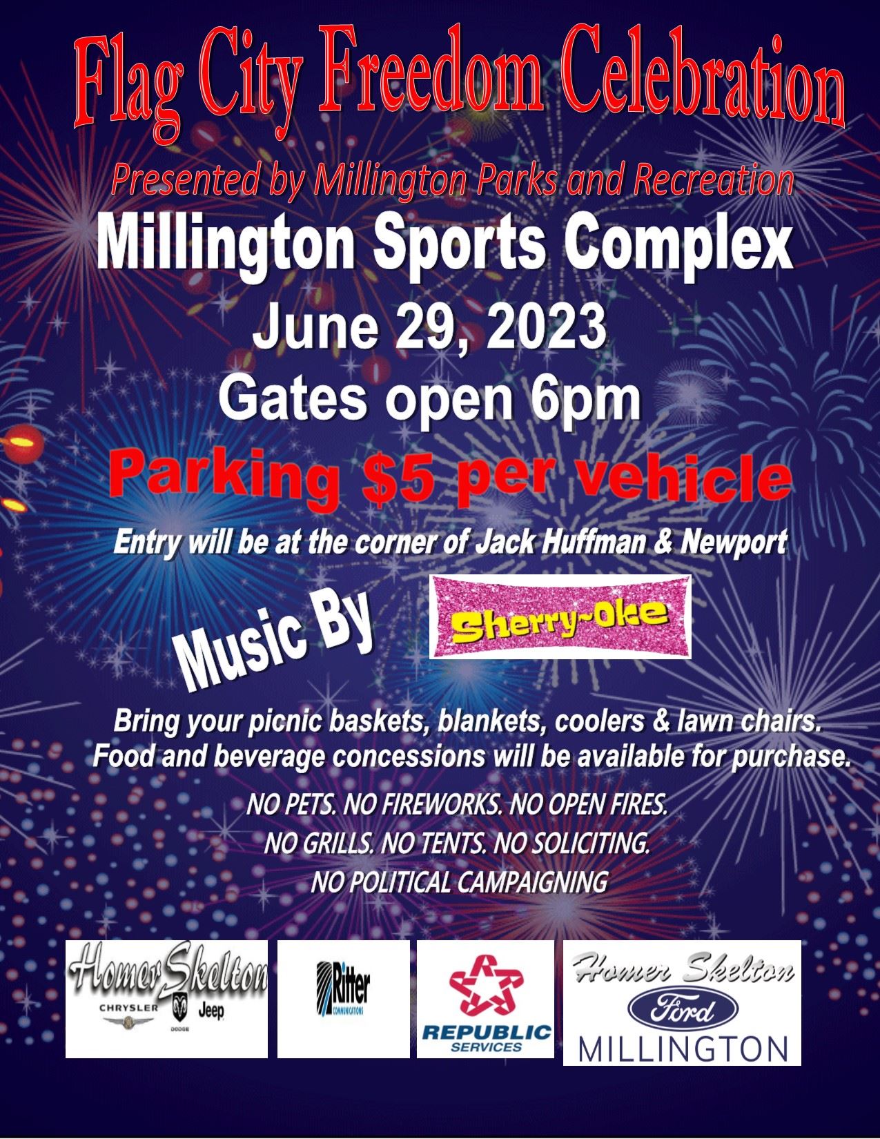 Fireworks Flyer 2023