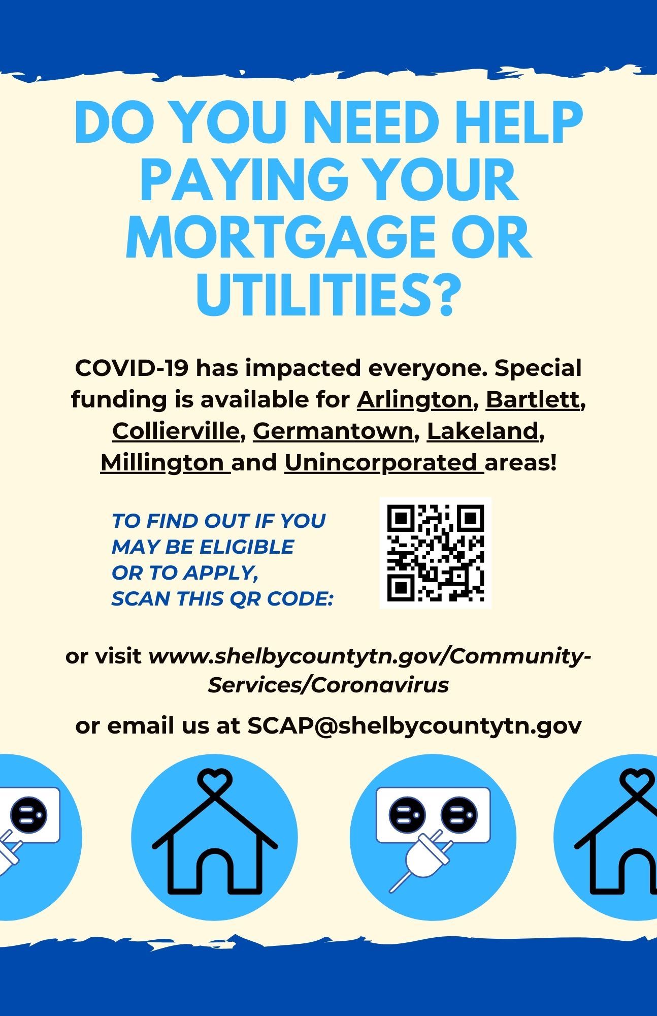 Mortgage and Utility Assistance Flyer